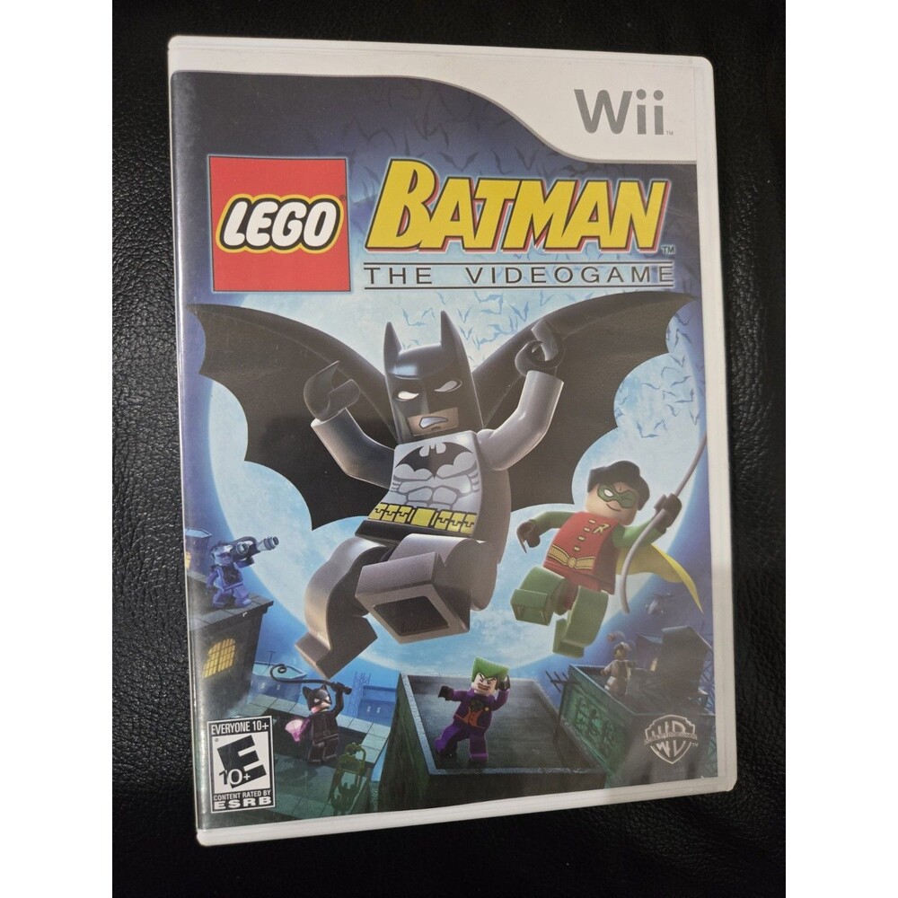 Warner Bros. LEGO Batman: The Videogame Nintendo Wii 2008 Tested - Case & Manual
